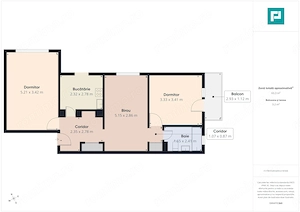 Apartament 3 camere, 63 mp, Decebal ,Oradea - imagine 10