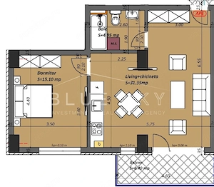 Apartament 2 camere situat in Zona Tomis Plus- Madrid 48 - imagine 4