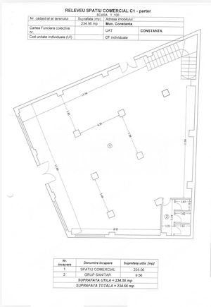 Spațiu comercial de închiriat P+1 – 464 mp, open space, Zona Casa de Cultură - imagine 4