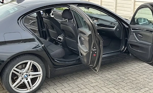 scaune auto originale BMW F10, cu tapițerie din material textil + fețele de uși - imagine 4
