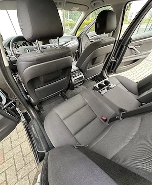 scaune auto originale BMW F10, cu tapițerie din material textil + fețele de uși - imagine 2
