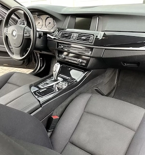 scaune auto originale BMW F10, cu tapițerie din material textil + fețele de uși - imagine 3