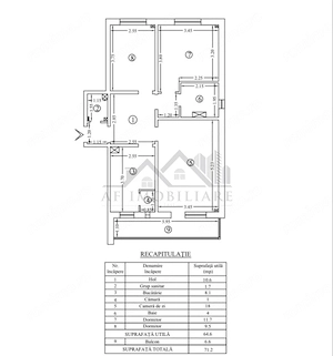 Apartament 3 camere Dacia - imagine 2