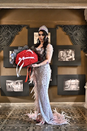 rochie de eveniment tip sirena  - imagine 3
