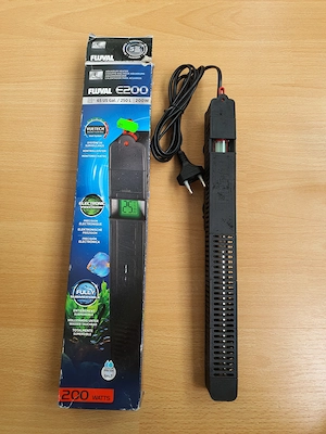 Incalzitor Acvariu Fluval E200 E300 Nou Digital Afisaj LCD 200W 300W - imagine 2