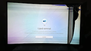 Tv Samsung curbat ecran spart 