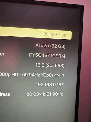 Apple TV (4th generation) A1625-32GB , fara telecomanda!