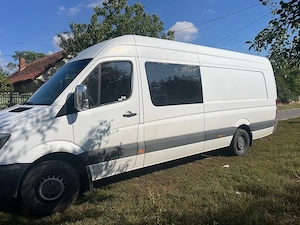 vand mercedes sprinter 316 anul 2017 2.2 dizel 163 cai xxxL cel mai mare cu actele la zi fiscal pe  - imagine 2