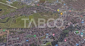 Teren de vanzare 4700 mp cu deschidere de 125 m zona Turnisor Sibiu