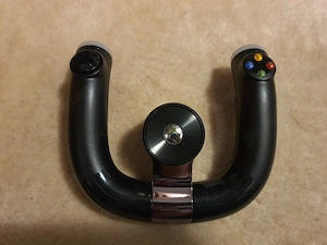 Volan Wireless Original Microsoft Xbox 360 Speed Wheel Controller Curse Simracing