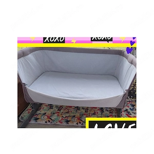Co-sleeper pentru bebeluș + saltea inclusă 130 lei
