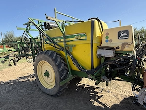 Sprayer   masina  instalatie de erbicidat   Met John Deere 638 - 3800 L - 24 m - an 2000 - imagine 9