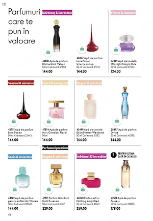parfumuri oriflame