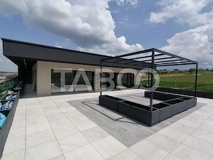 Casa superba de inchiriat 5 camere cu teren si piscina Cisnadie - imagine 8