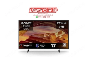 TV Smart Led 50" 4K Sony Bravia 50X75WL 126cm Google TV DolBy Vision ULTRA HD NOU