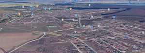 Teren 2.009 mp cu deschidere la două străzi – Brănești - imagine 2