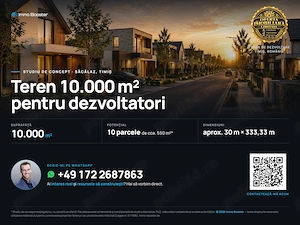 Teren extravilan de vânzare   10.000 mp în Săcălaz, Timiș - imagine 2
