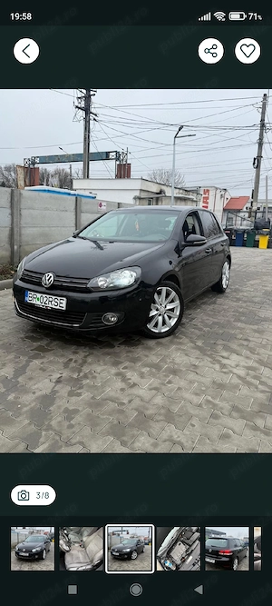 Vand Golf 6 ..an 2011 140 cp..capac 2.0 - imagine 3