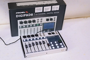 Mixer digital Proel Digipad 8   8 canale, ca nou   la cutie.