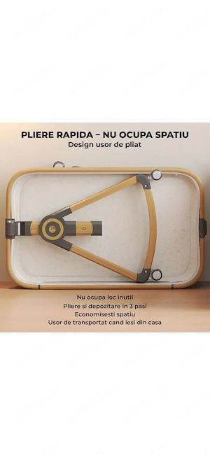 Patut pliabil bebelusi Elindo 3in1