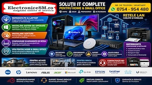 Instalări   Reparații PC & Laptop   Configurări IT   SERVICE