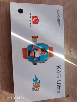 Smartwatch K4G Ultra cu SIM 4G - Apeluri Video, Asistent AI si Monitor Sanatate