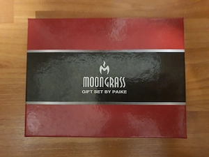 Set Cadou Barbat Moongrass By Paike Bricheta Scrumiera Breloc Pix Bronz Vintage Nou