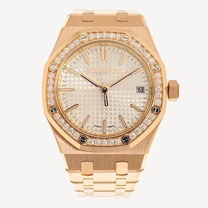 Audemars Piguet Royal Oak - 15551OR.ZZ.1356OR.04 - 37 mm - Aur Roz