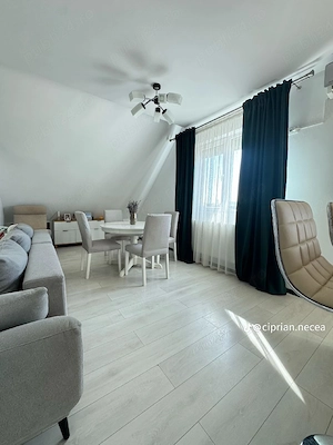 Duplex 120 mp 7min Metrou  Parcare Mobilat+Utilat Panoramă 2băi 2balcoane Apollo Residence - imagine 4