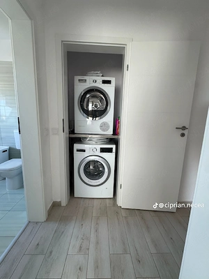 Duplex 120 mp 7min Metrou  Parcare Mobilat+Utilat Panoramă 2băi 2balcoane Apollo Residence - imagine 8