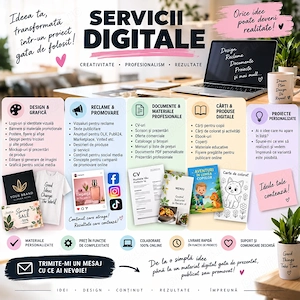Servicii digitale   design, reclame, documente și proiecte personalizate