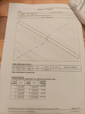 **Teren arabil de vânzare   Băicoi, zona Paralela 45**