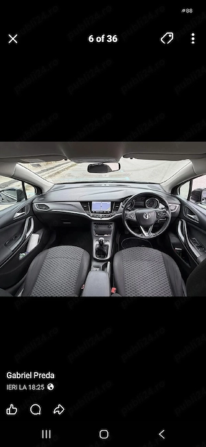 opel  astra   k vauxhall anglia volan dreapta - imagine 4