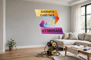 Zugrav vopsitor cu pompă airless în București și Ilfov  - imagine 3