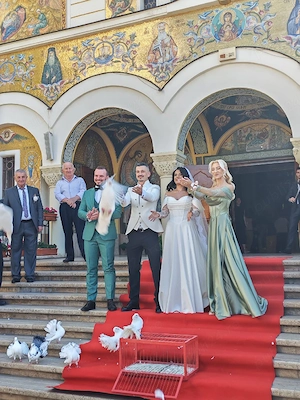 porumbei albi pentru nunti Timișoara  - imagine 3