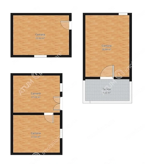 Casa individuala 5 camere teren 489 mp localitatea Apodul de Sus - imagine 7