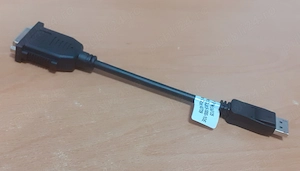 Vând Adaptor DisplayPort tată cu DVI 24+1 Pini Mamă,cu cablu,Nou