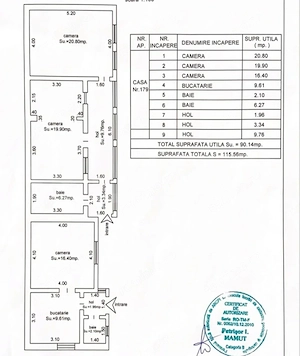 Teren 708 mp | casă demolabilă | front 14m x 40m | P+1E+M | Pasaj Solventul  - imagine 3