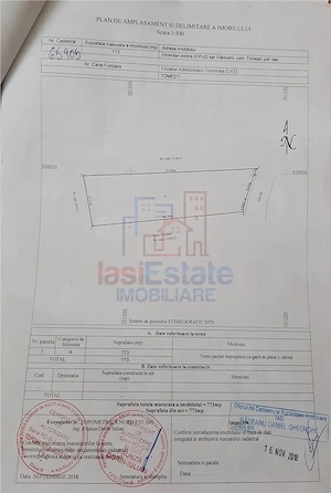 Vladiceni TEREN 1480mp la numai 200m de str Trei Fantani asfalt si utilitati - imagine 8