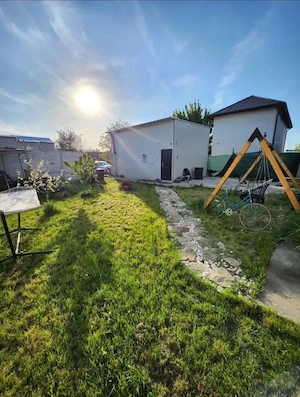 Casă P+1 din 2019, Str. Leordeni, Bragadiru (Proprietar): 90mp utili, complet utilată & curte!