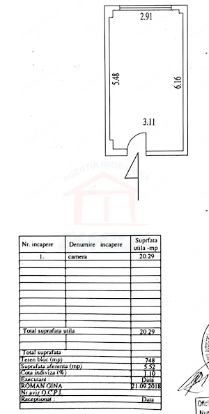 29.900 euro, garsoniera MODERN amenajata,  Viaduct   29.900 euro, g - imagine 3