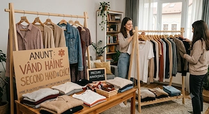 Vand afacere Second Hand,zona comerciala foarte bună
