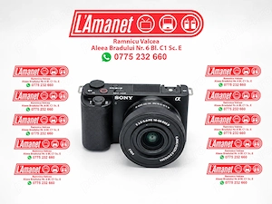 Kit Foto Mirrorless Sony Alpha ZV-E10 Vlogging 4K Obiectiv 16-50mm OSSII Neutilizata FullBox