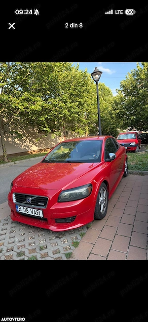 Volvo C30 Rdesing rosu