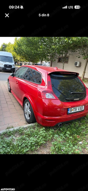 Volvo C30 Rdesing rosu - imagine 4
