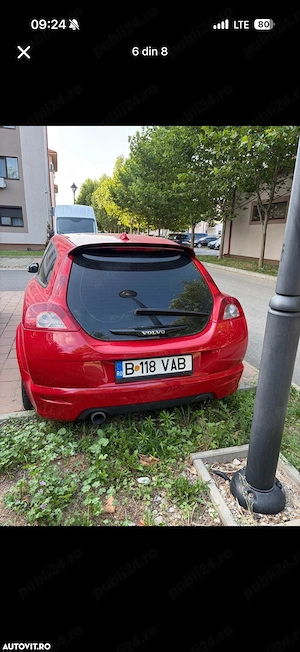 Volvo C30 Rdesing rosu - imagine 5