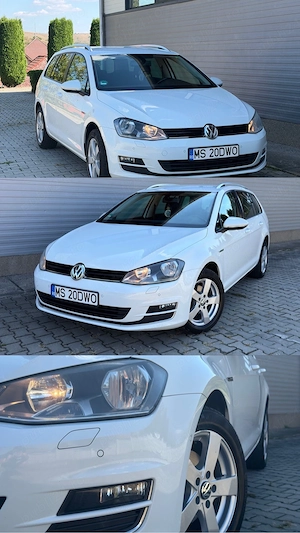 VW Golf 7 1.6 tdi | EURO6 | Automat | 2016 - imagine 7