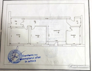 Vanzare apartament 3 camere, 77mp, Floresti, Cetatii, la cheie - imagine 11