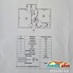Vanzare apartament 2 camere - imagine 6