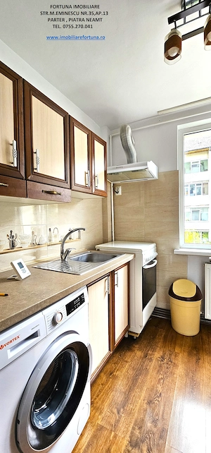 Apartament 2 camere, echipat complet, etaj 2, boxa, zona Centrala- Scoala nr.2 - Spital - imagine 10